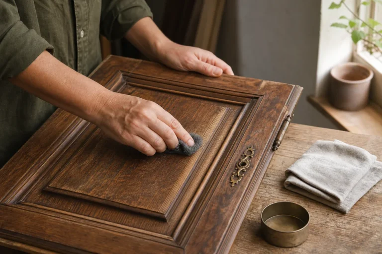 Décaper un meuble vernis ou ciré sans abîmer le bois